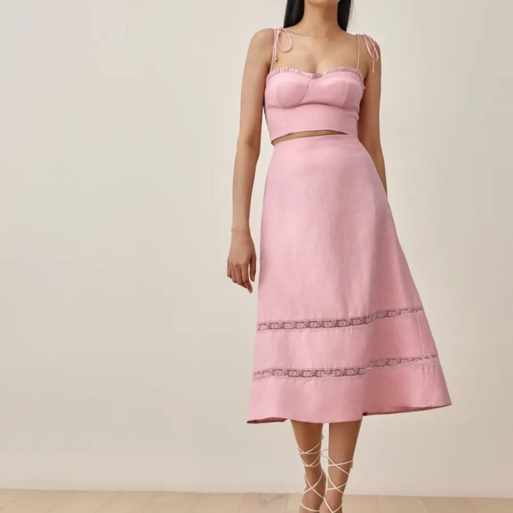 Reformation Rima Linen Two Piece